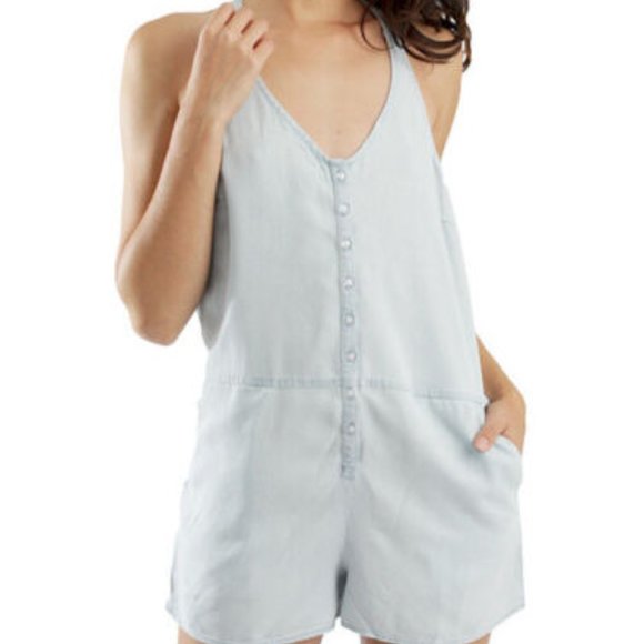 OBEY • Skylar Palm Print Romper - Picture 8 of 8